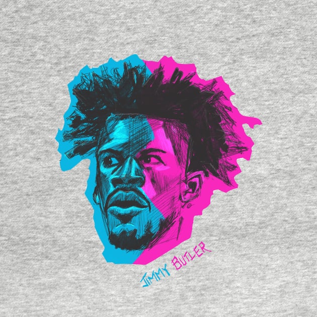 Jimmy Butler Sketch by EBDrawls